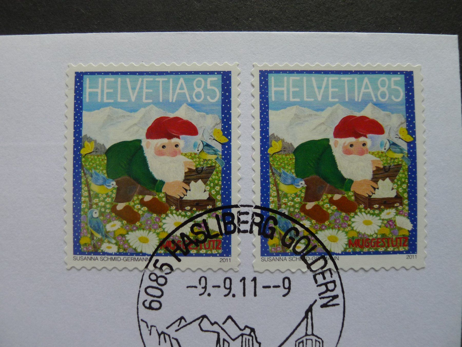 Tutti i francobolli: 2011Nr.1405 + 1405H Combo FDC – Usato da Dagmersellen venduto da wyss1982 2