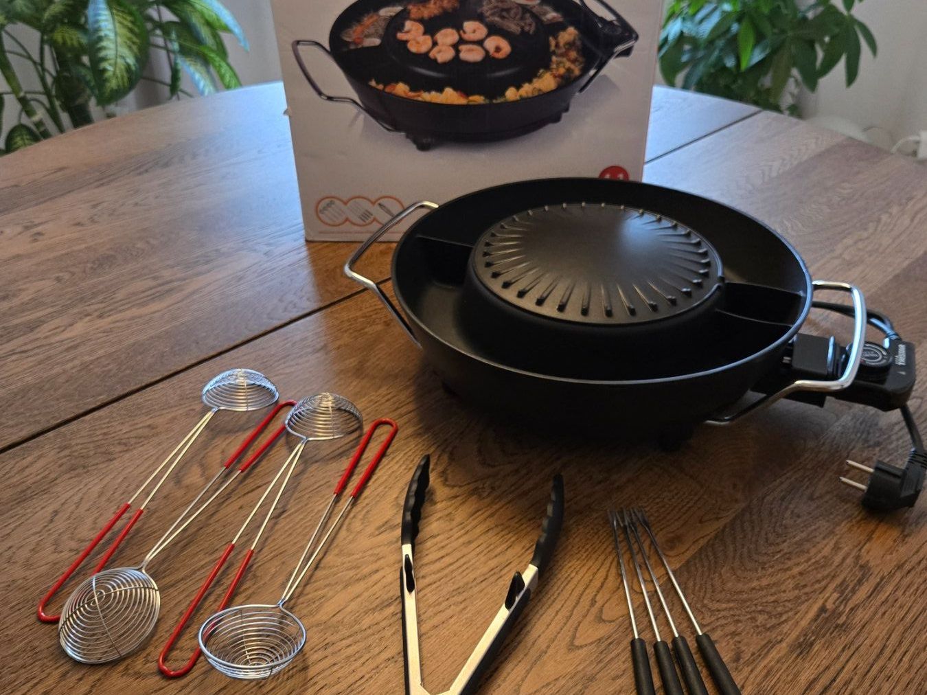 Elettrodomestici da cucina: Hotpot & Korean BBQ Grill Set – Nuovo (secondo la descrizione) da Winterthur venduto da navoaa 1