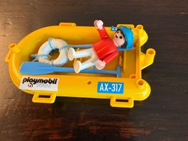 Playmobil Böötli gelb mit Figur, ideal für Badespass!