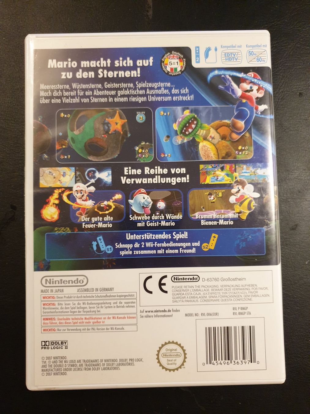 Giochi: Nintendo Wii - Super Mario Galaxy – Usato da Rain venduto da Rou_z26r 1