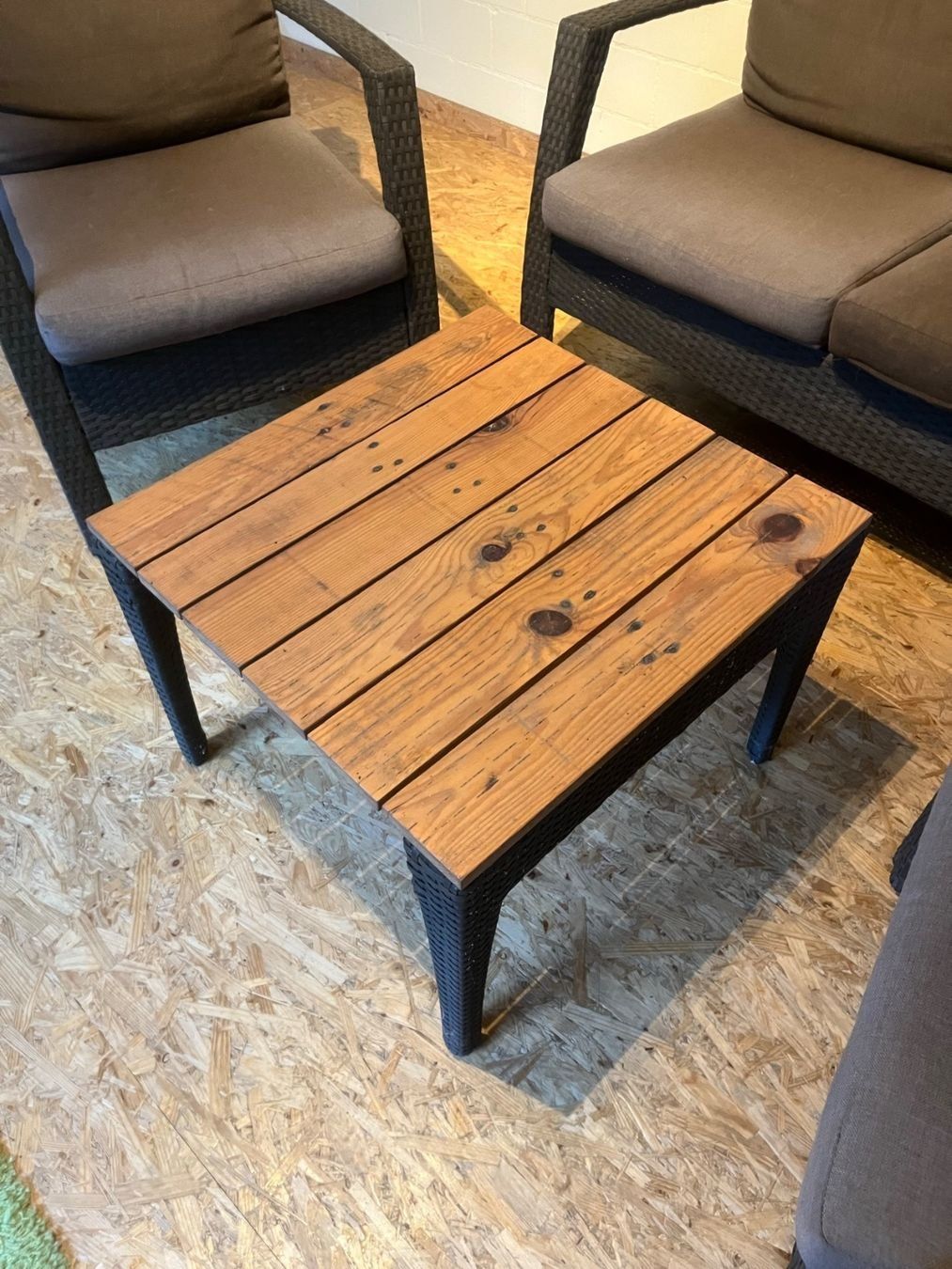 Tischset: Ratan Gartenlounge – Gebraucht aus Aarau Rohr von Zmille 3