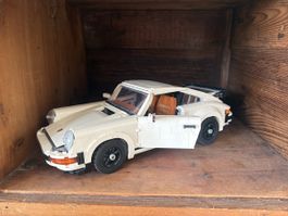Lego Porsche 911 weiss, ohne Anleitung