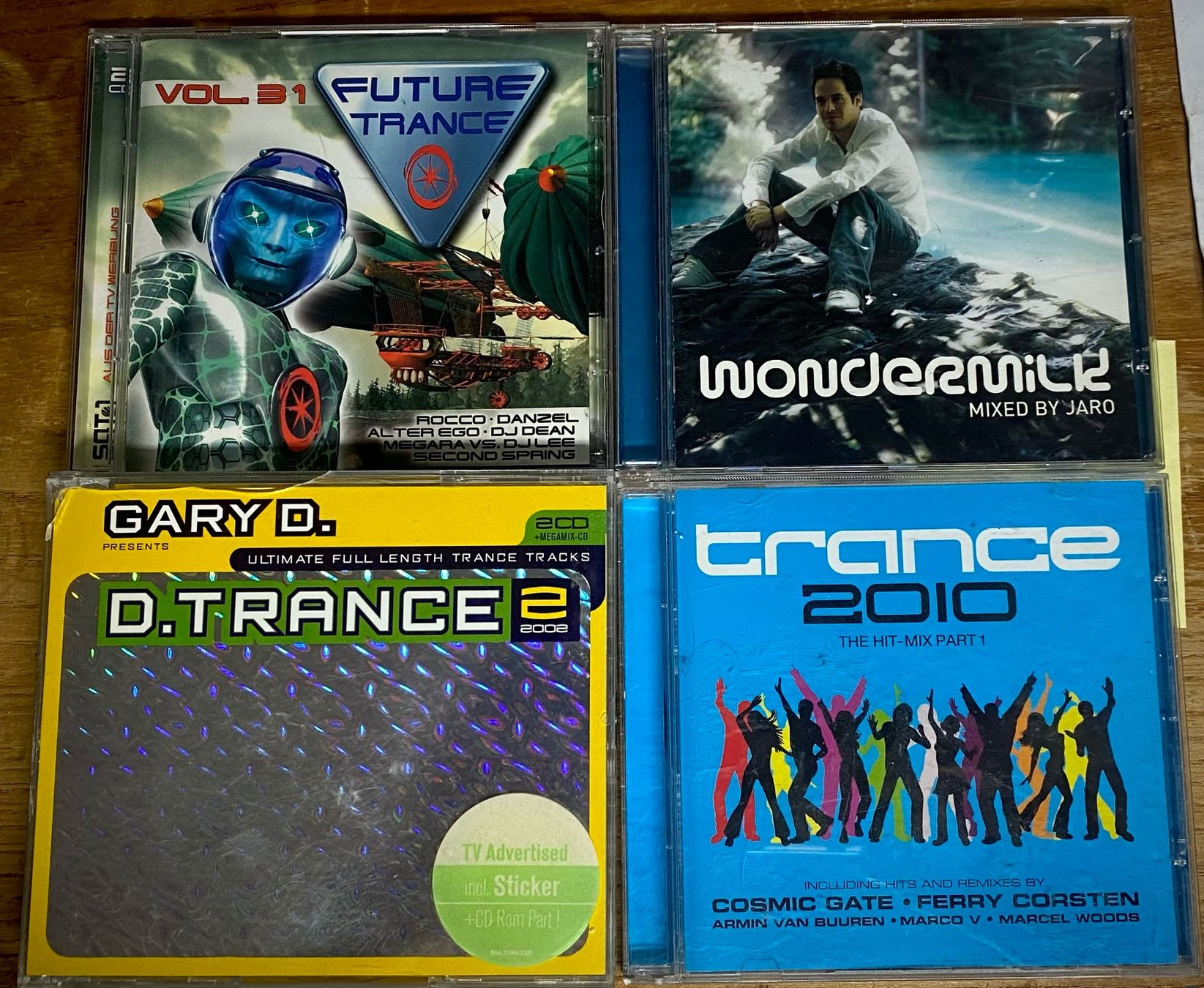 4x Trance Compilation CD Paket (90s-2000s Dance Klassiker) (Gebraucht ...