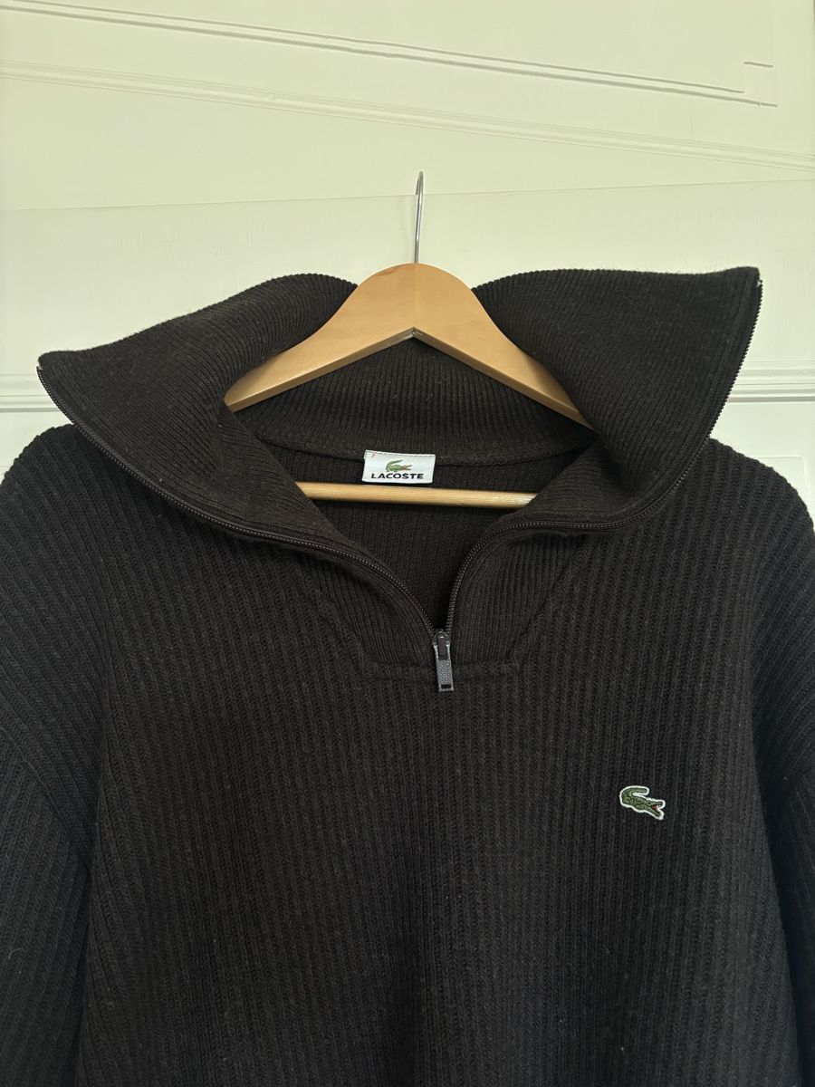 Lacoste Pullover & Sweatshirts: Lacoste Wollpullover Gr. L Dunkelbraun – Gebraucht aus Bern von emski 1