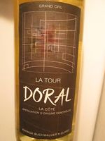 Vin blanc doral 2024