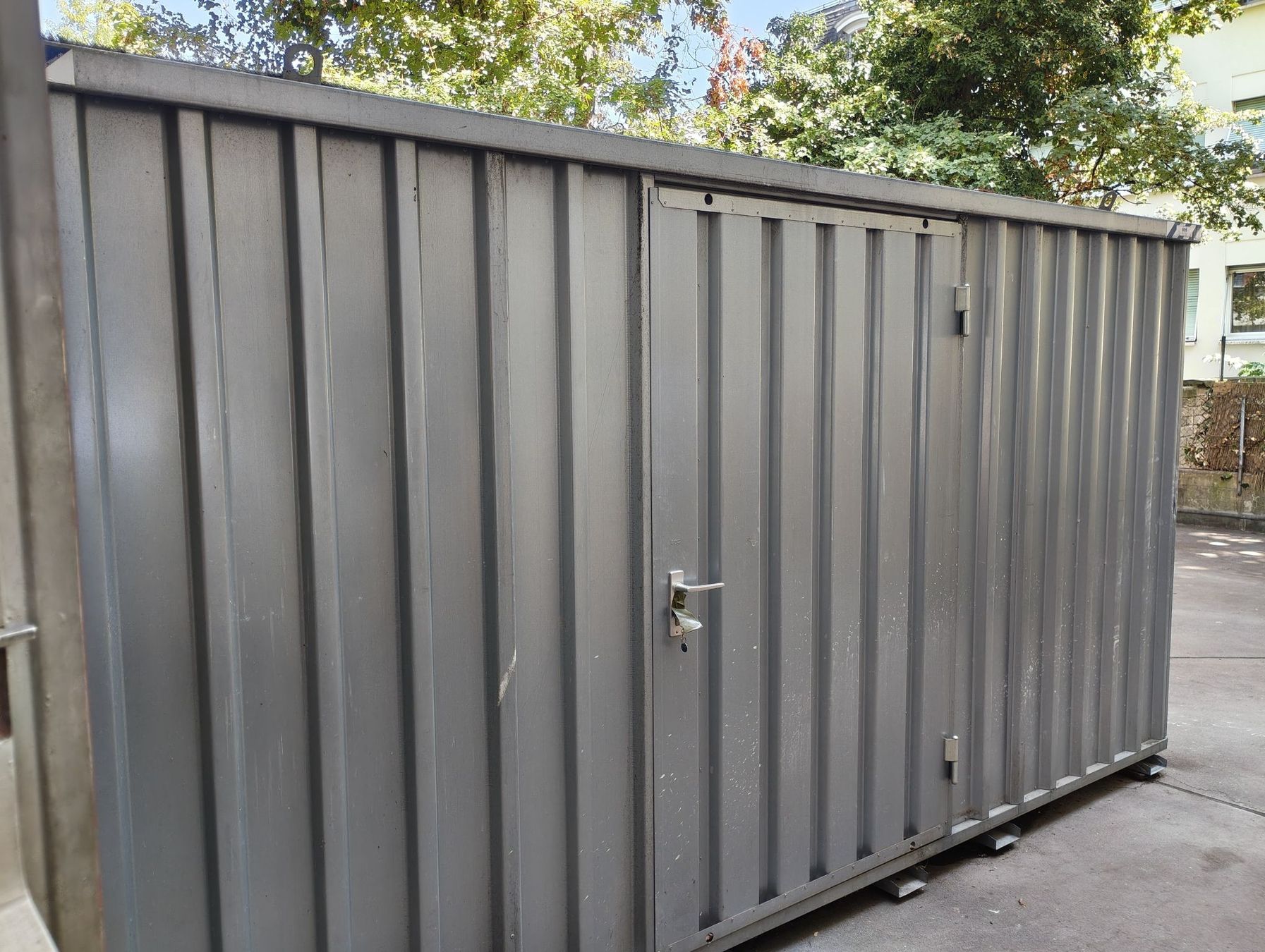 Baucontainer: Container verzinkt gebraucht – Gebraucht aus Rodersdorf von julxsch