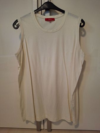 Come-for Top Gr. 46/48 Weiss Sommer Top Tanktop
