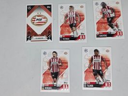 5 Match Attax Champions 2024/2025 "PSV Eindhoven"