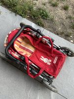 puppen kinderwagen mit tragetasche