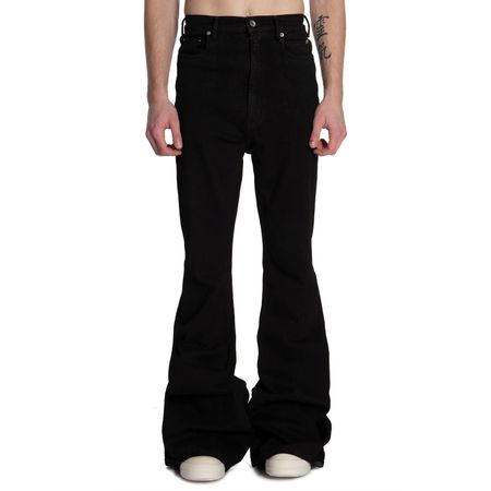 Rick Owens Bolans Bootcut Corduroy Black Size 27