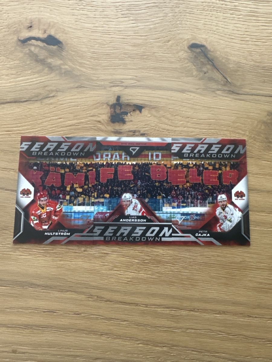 Sportzoo Sammelbilder & Trading cards: Sportzoo Season Breakdown EHC Biel – Neu (gemäss Beschreibung) aus Ueberstorf von Schmuedi1
