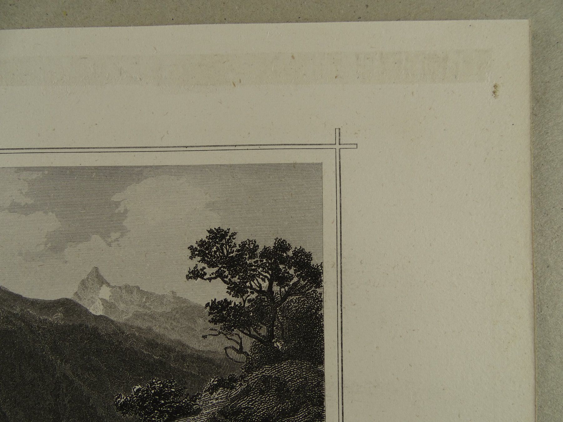 Stiche: BERGÜN, STAHLSTICH NACH ROHBOCK 1870 – Gebraucht aus Grüningen von Kartensammler 3
