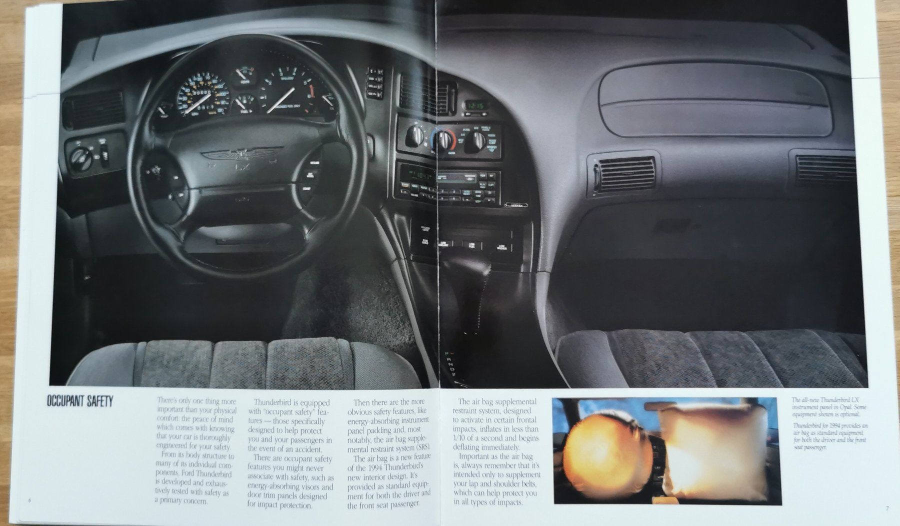 Ford Documenti: FORD THUNDERBIRD 1994 – Nuovo (secondo la descrizione) da huenenberg venduto da Suizofelize 3