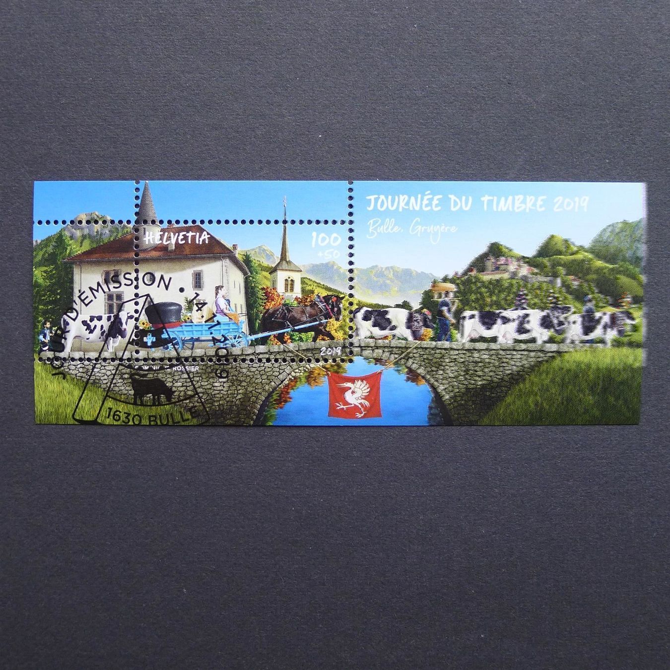 Tous les timbres: 2019 Block mit ET Stempel – D'occasion à Dagmersellen par wyss1982