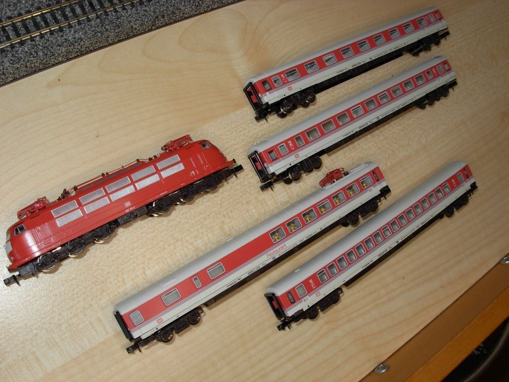 Fleischmann Modelleisenbahnen: N: DB-Interregio mit BR 103, 5-teilig, analog – Gebraucht aus Oberrieden von Hobbyschiff 1