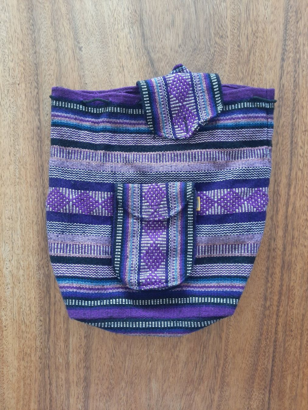 Zaini: Rucksack aus Stoff Tasche boho violet – Nuovo (secondo la descrizione) da Oberlunkhofen venduto da dreihaselnuesse