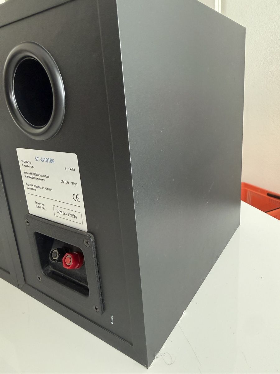 Denon Casse acustiche: Denon SC-G101BK Lautsprecher-Paar – Usato da Bern venduto da fab_tx65 4