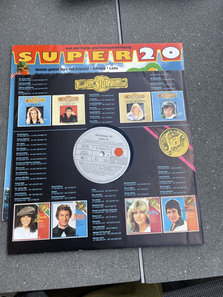 Dischi in vinile: Schallplatte Super20 - Hit-Saison 82 – Usato da Sempach venduto da Nimsaj5 2