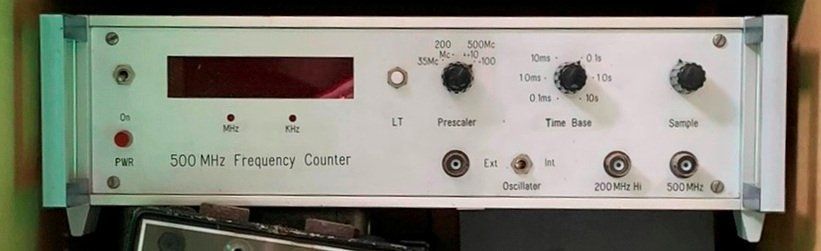 Misurare: Frequenzzähler Frequency Counter bis 500MHz – Usato da Lodrino venduto da Stema