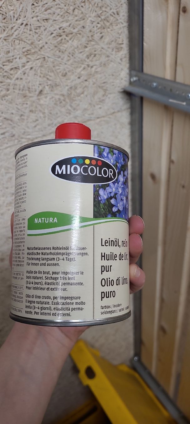 Farben & Lack: 1x500ml Reines Leinöl – Neu und originalverpackt aus Bern von hitomi112