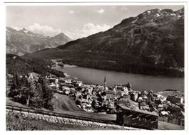 St. Moritz mit Standseilbahn Chantarella
