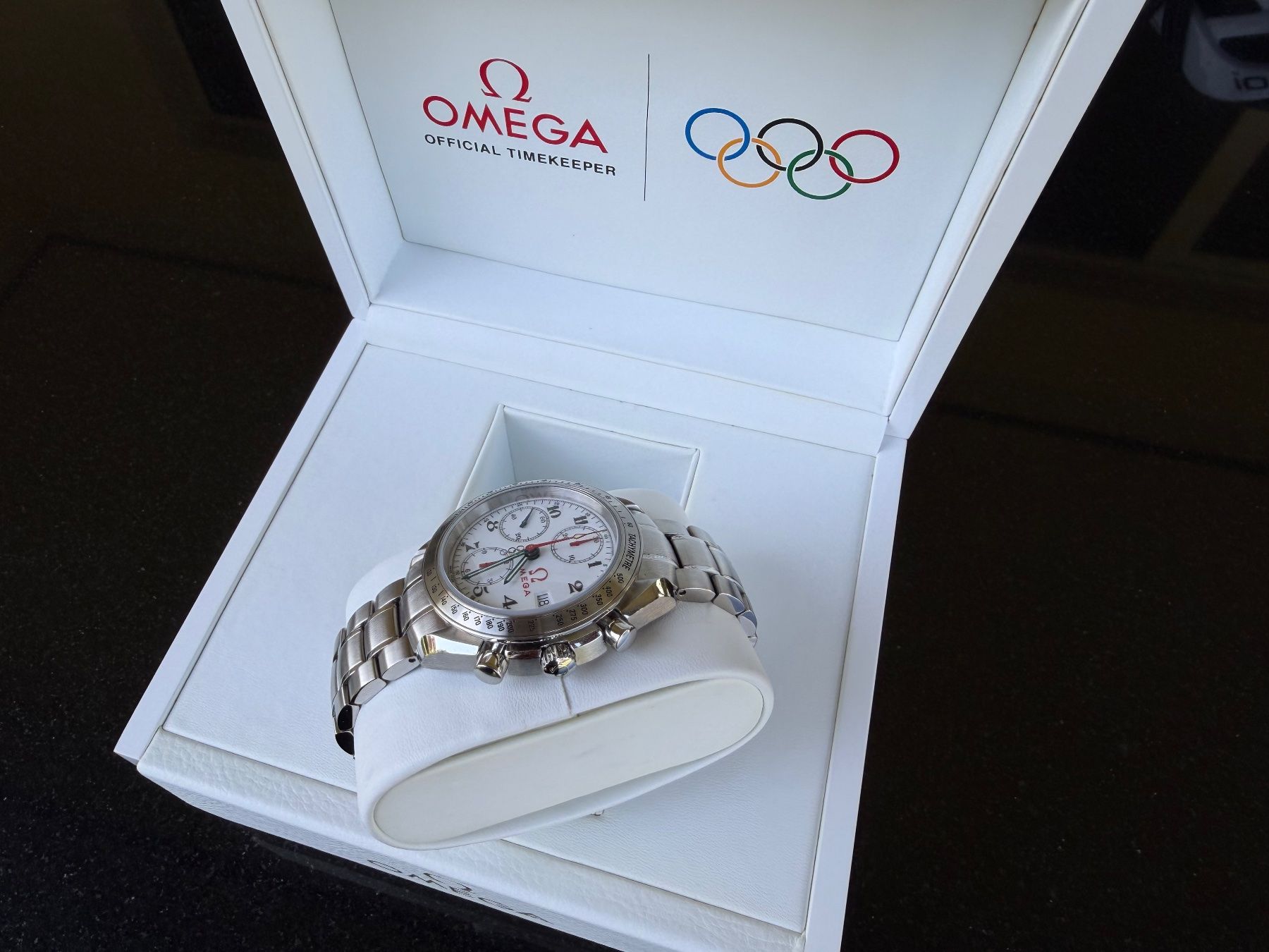 Omega Orologi: Omega Speedmaster  - Olympic Edition  -  Top Zustand! – Usato da Evilard venduto da Phipou 3
