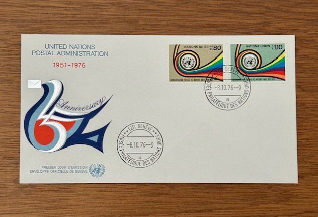 Tutti i francobolli: FDC Ersttagsbriefe United Nations Genève – Nuovo (secondo la descrizione) da St. Niklausen LU venduto da Seepferd11 1