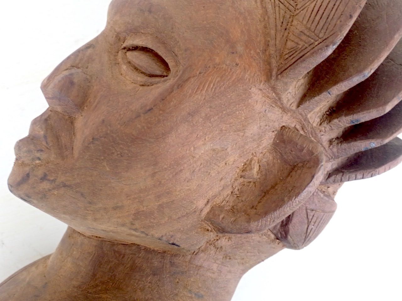 Skulpturen & Statuen: Schnitzerei Kunst Holz Büste Afrika Vintage Asien Skulptur – Gebraucht aus Wil SG von BrocknRoll 5