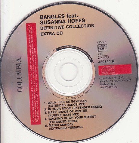 CD: Bangles Featuring Susanna Hoffs – Definitive Collection - b – Usato da Brittnau venduto da Zibu 4