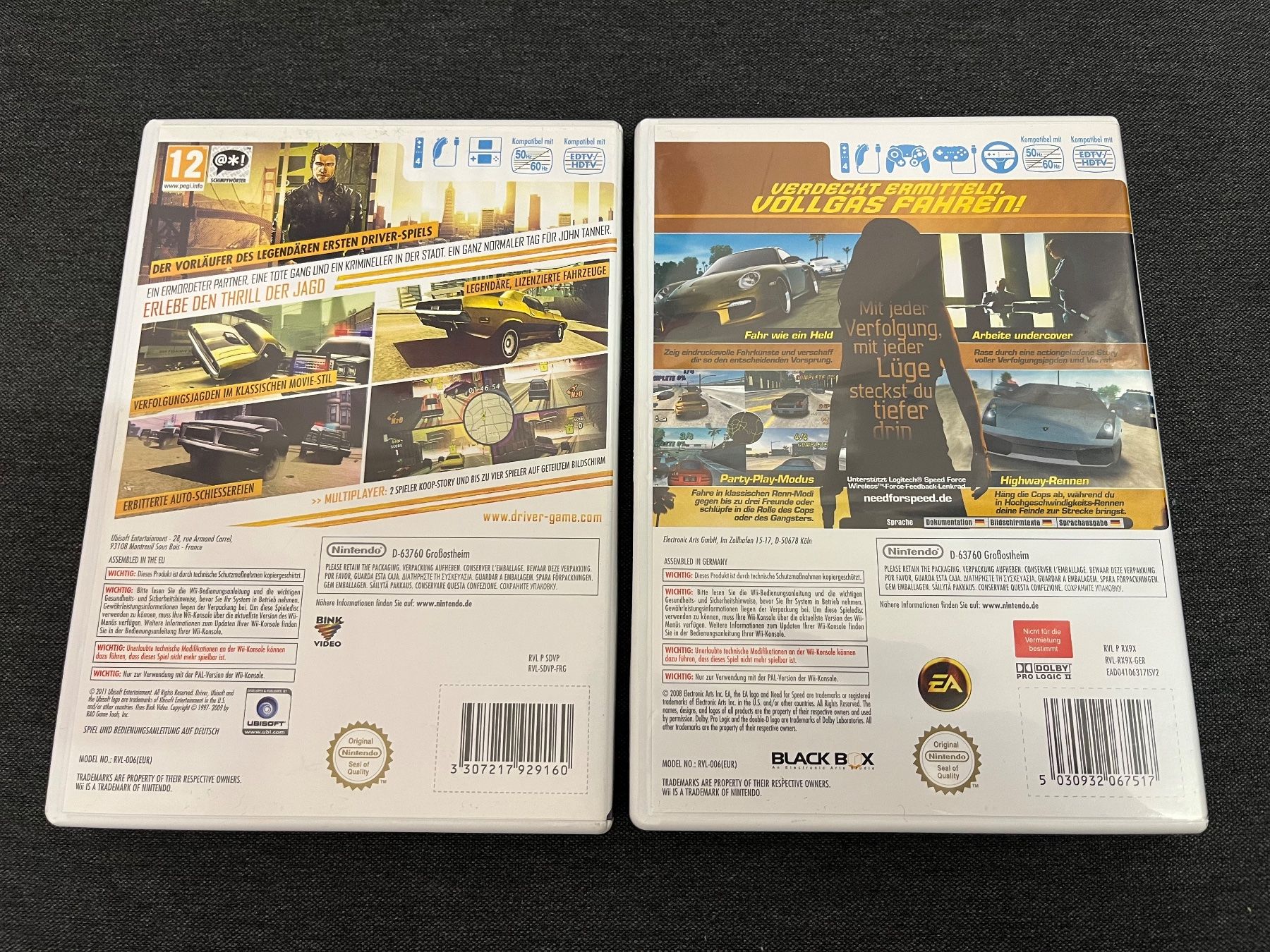Nintendo Giochi: Wii Spiele Bundle: Driver San Francisco & Need for Speed – Usato da Thalwil venduto da ranx 2