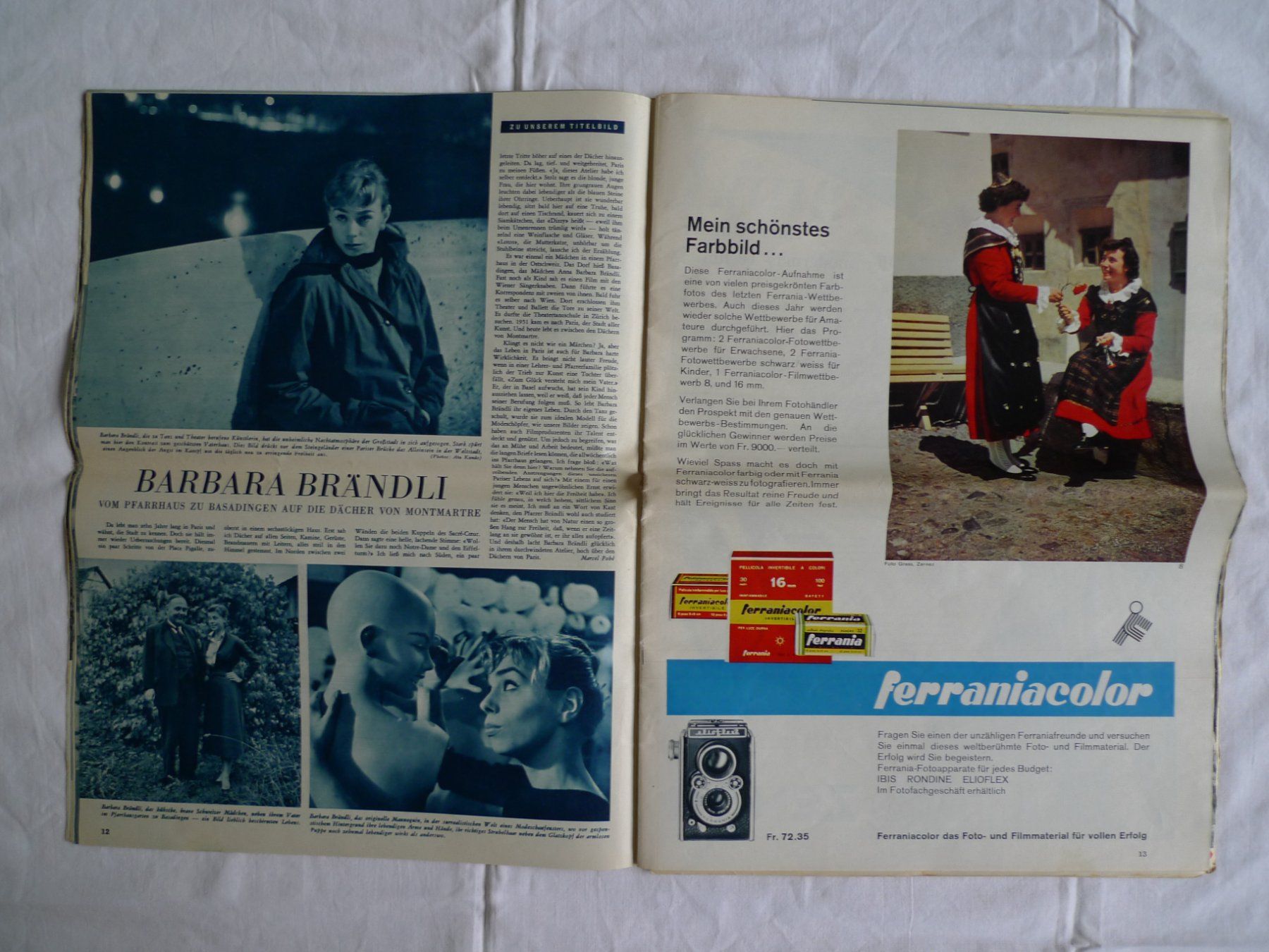 Zeitschriften & Magazine: Zeitschrift Sie + Er , Nr. 20, 17. Mai 1956 – Gebraucht aus Winterthur von Sacramons 3