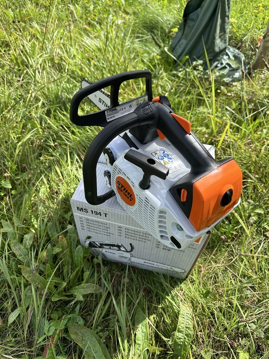 Stihl Seghe: Stihl Einhandsäge MS 194 T. NEU..! – Nuovo e nell'imballaggio originale da Regensdorf venduto da Dani.Al 1