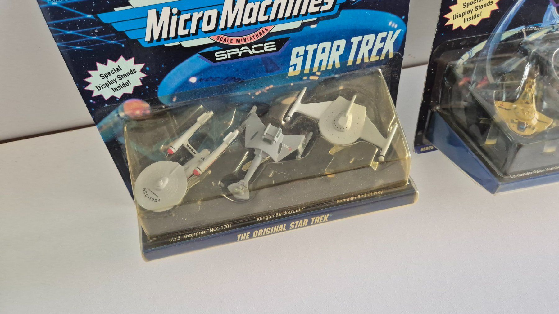 Micro Machines Spielzeuge: Micro Machines Star Trek 3er Set Raumschiffe - Ungeöffnet – Neu und originalverpackt aus Bassersdorf von retrolab 3