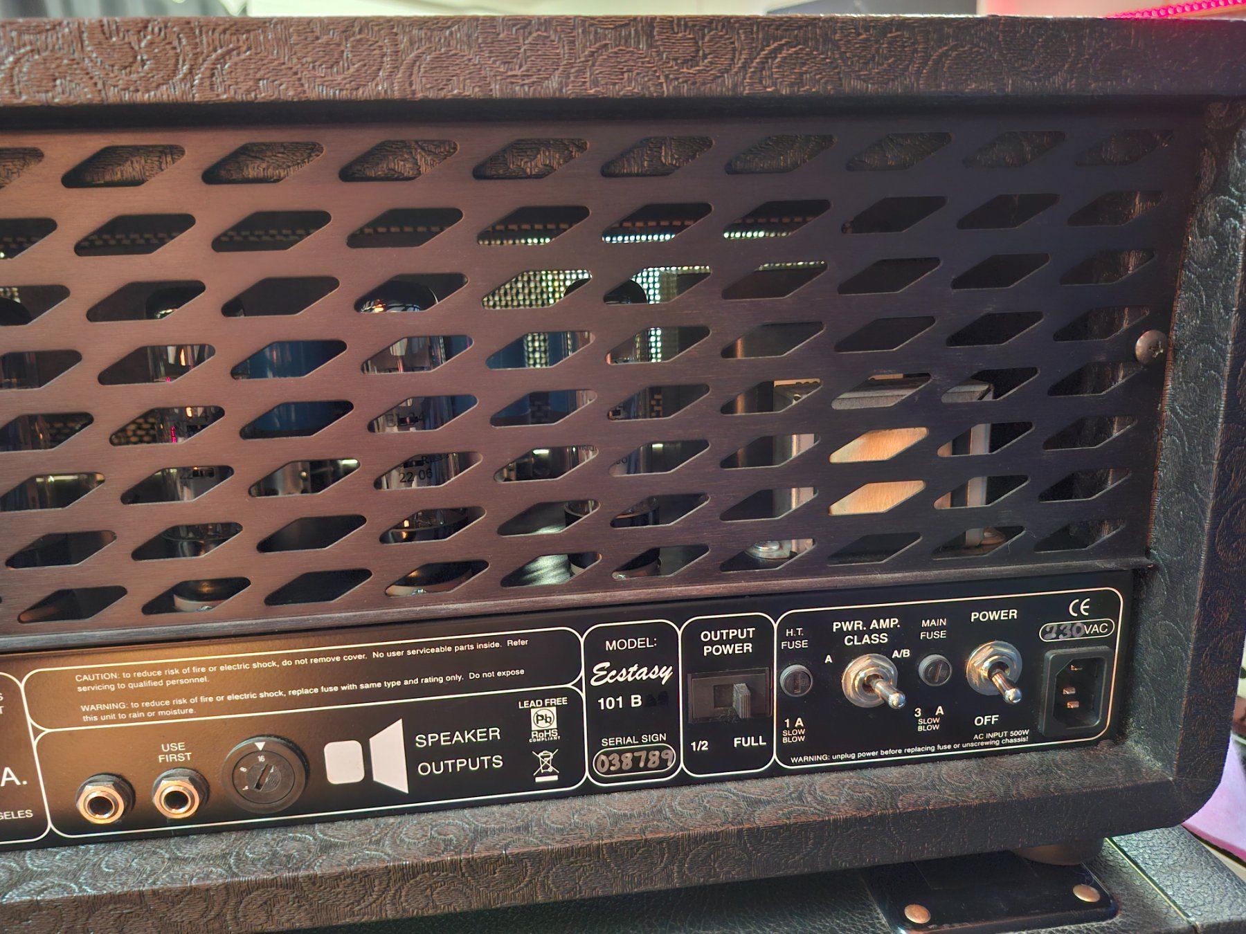 Bogner Amplificateurs: Bogner Ecstasy XTC 20th Anniversary EL34 – D'occasion à Münchenstein par cgmbl 5