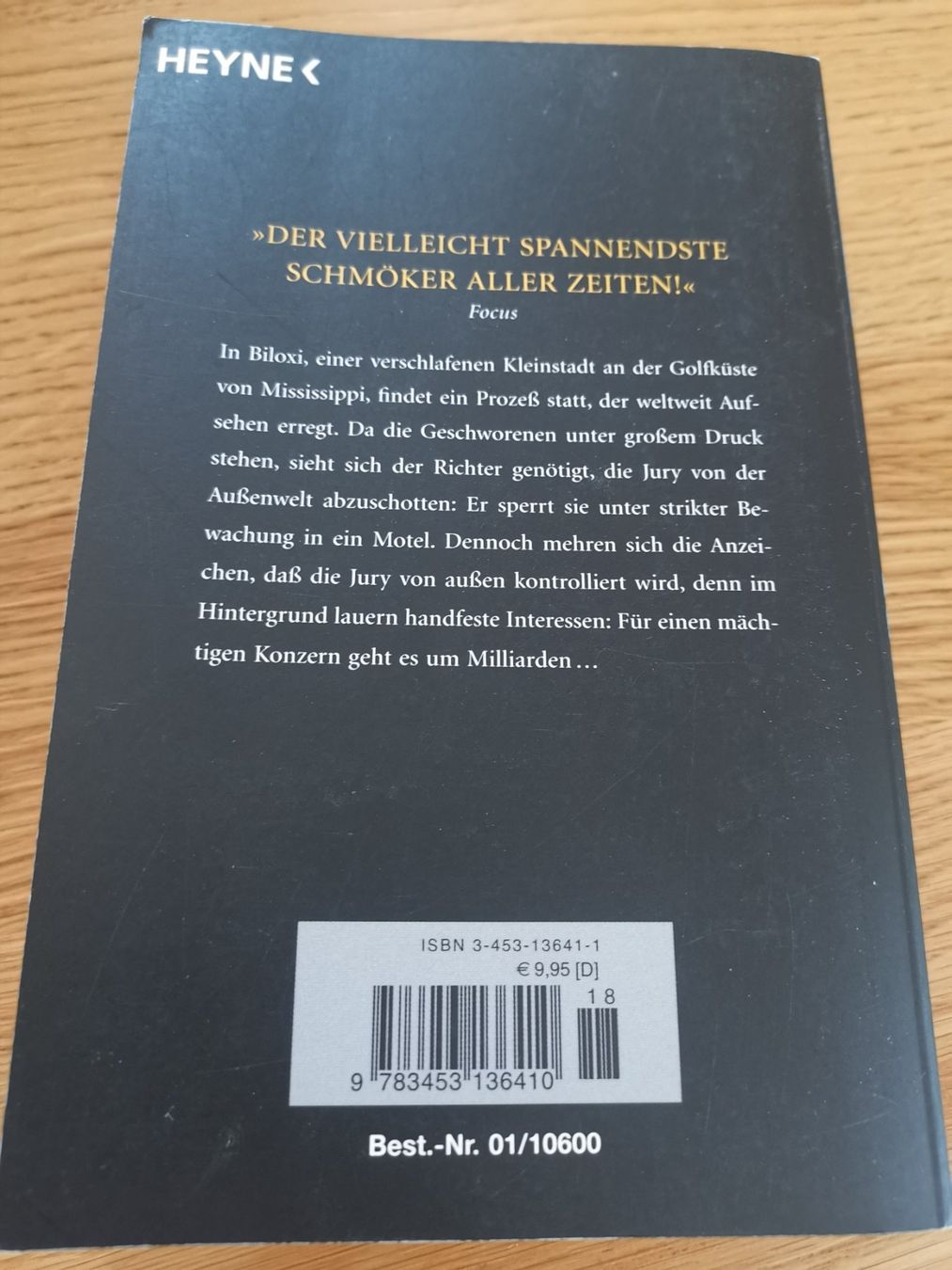 Libri: John Grisham: Das Urteil – Usato da Wiesendangen venduto da MMoretto 1