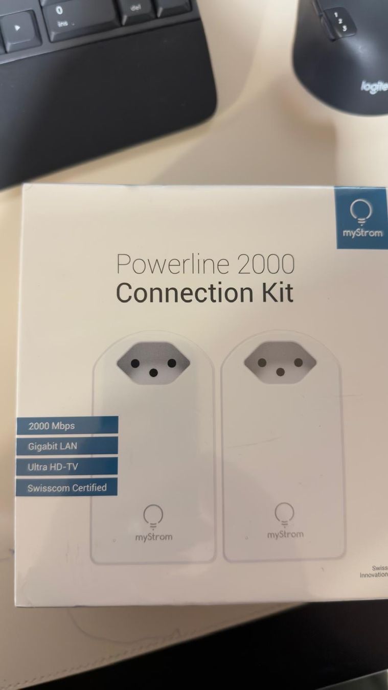 Unità & Adattatore: Powerline – Nuovo e nell'imballaggio originale da Baar venduto da Sen-61