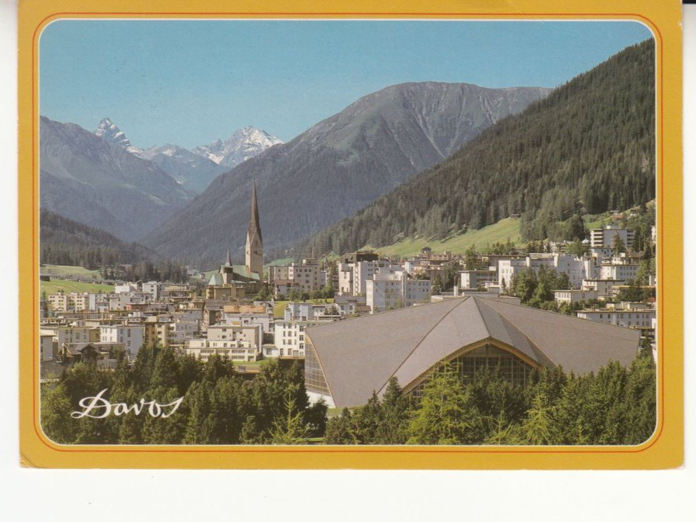 Ansichtskarten: Davos 1985 – Gebraucht aus Bürglen TG von StampGraf