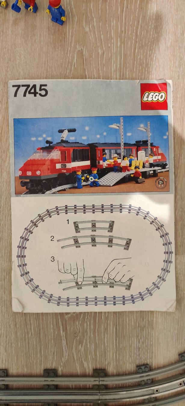 Lego Baukästen: Lego 7745  Eisenbahn 12V / Vintage – Gebraucht aus Erstfeld von Bini-CH 3