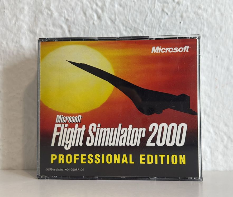 Microsoft Flight Simulator 2000 Professional, PC-Spiel (Gebraucht) in ...