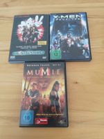 3 DVD MUMIE, GHOSTBUSTER 2, XMEN APOKALYPSE 