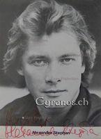 Alexander Stephan (1945-2011) Schauspieler - Autogramm