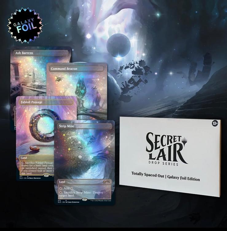 Mtg Secret Lair Totally Spaced Out Galaxy Foil | Kaufen auf Ricardo