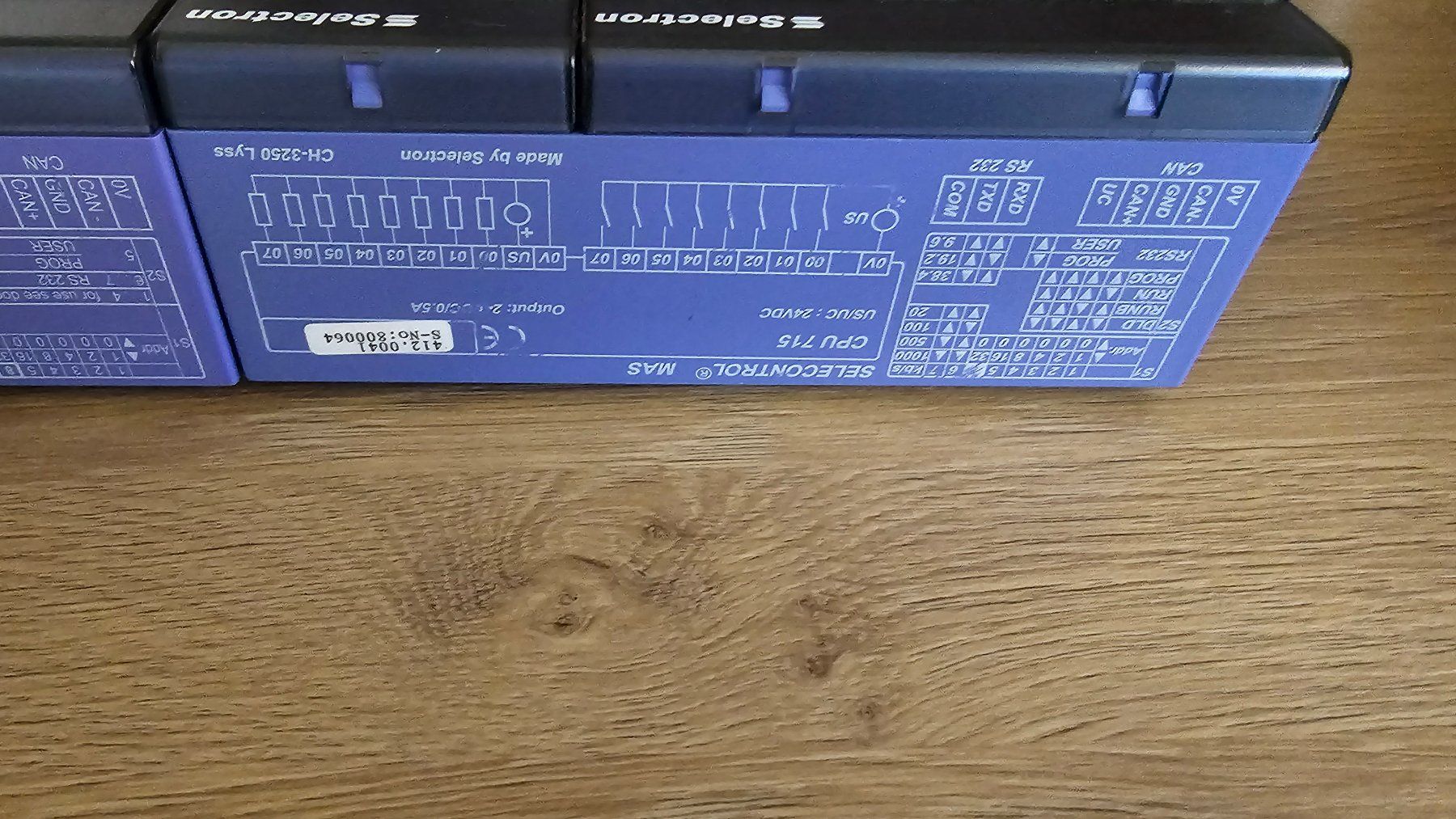 Sistema di controllo: Selectron CPU 715 & 725 Steuerung – Usato da Boniswil venduto da LakeSide_Boniswil 4
