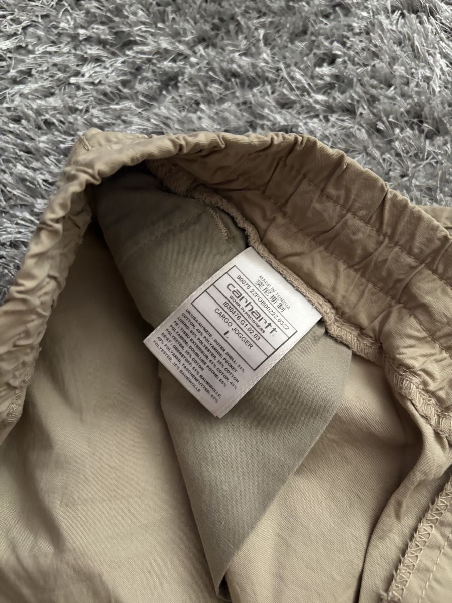 Carhartt Pantaloni: Carhartt Cargo Jogger beige size L – Usato da Brislach venduto da edu_t6pq 4