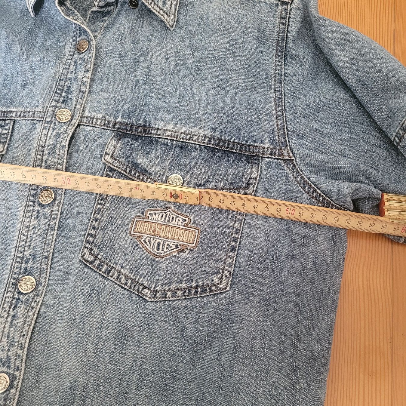 Harley-Davidson Camicette: Jeanshemd Vintage Harley Davidson – Usato da Schönenwerd venduto da rosamanda 4