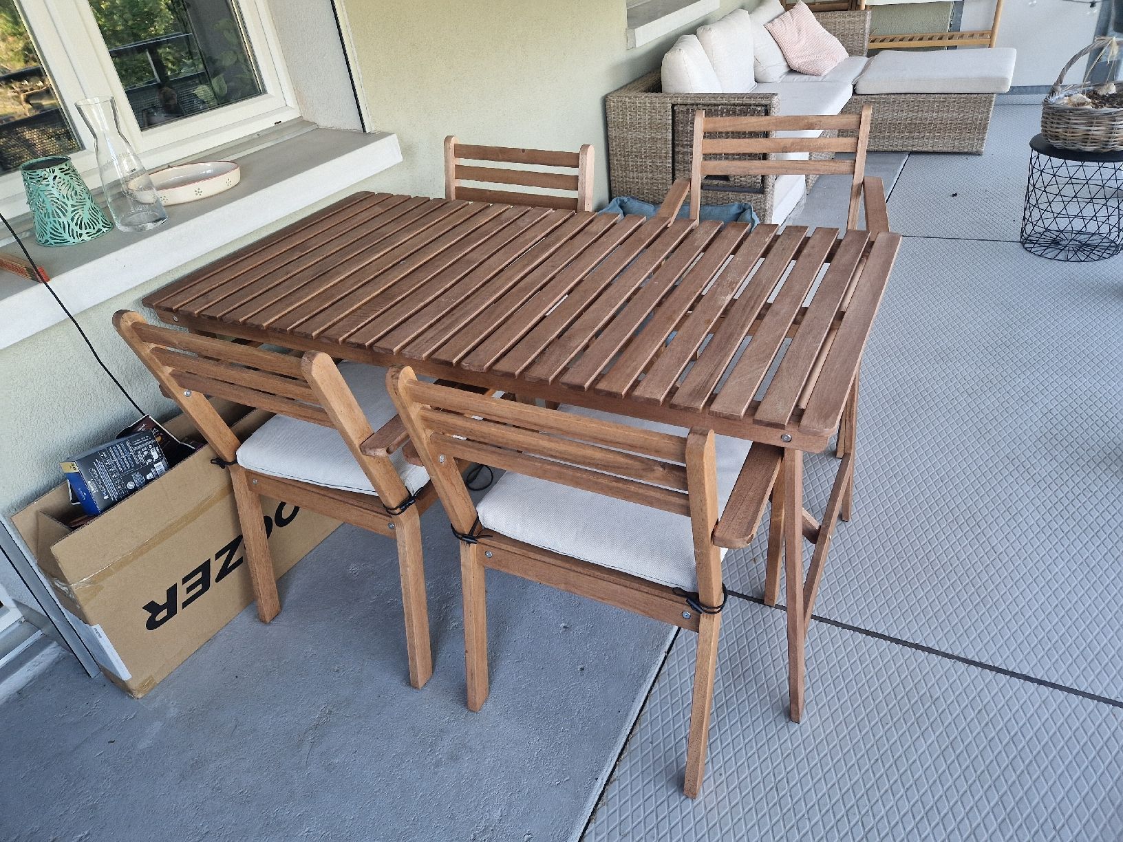 Ikea Tische: askholmen Gartentisch Ikea 1 Jahr alt – Gebraucht aus Uster von Alfa0008 1