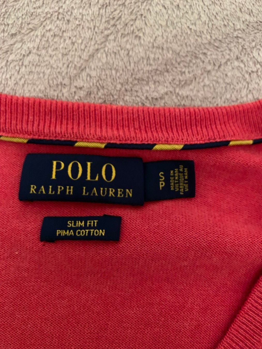 Polo Ralph Lauren Pullover & Sweatshirts: NEU POLO Ralph Lauren Korallenfarbener Pullover – Neu (gemäss Beschreibung) aus Sementina von RiccardoCo 2