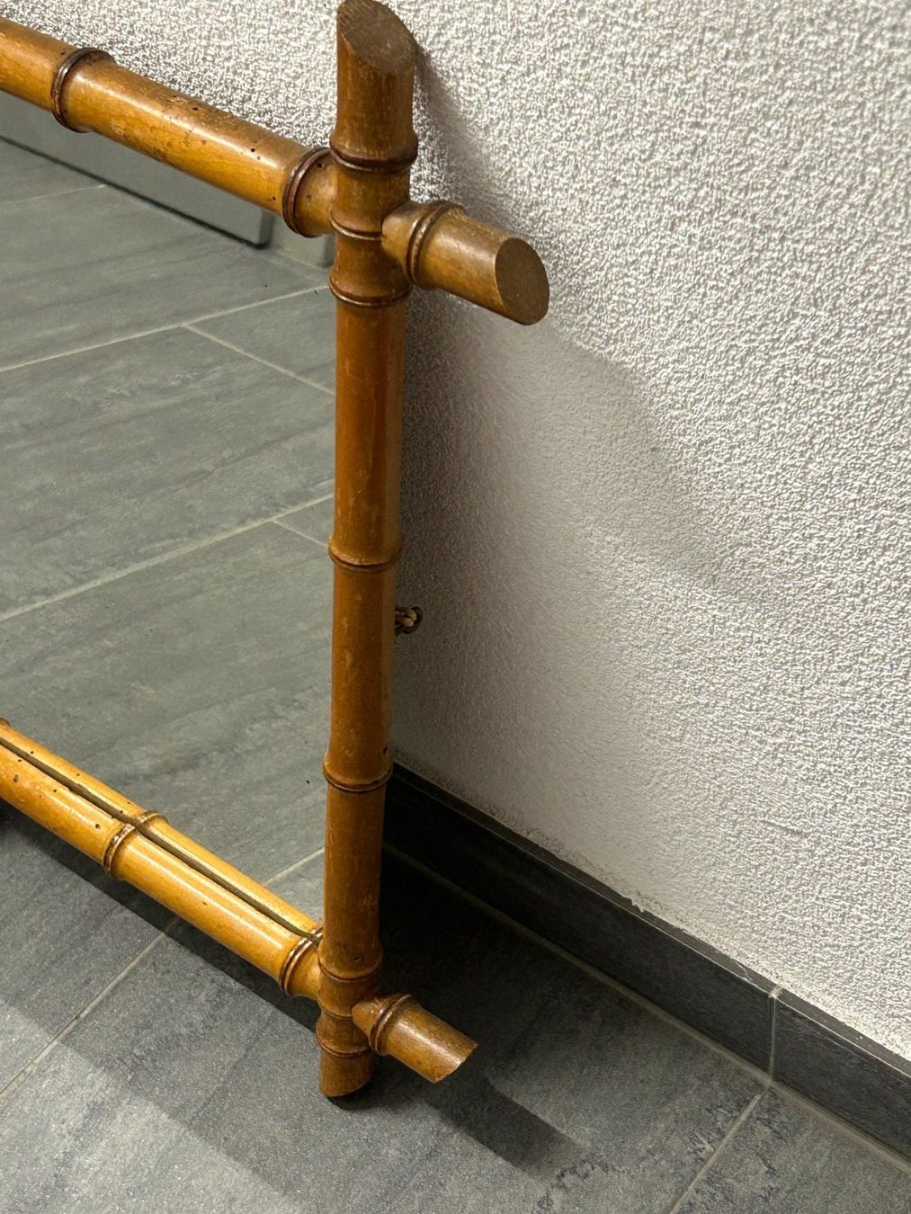 Specchi: Miroir bambou vintage ca 1910 – Usato da Lausanne venduto da Weber1007 6