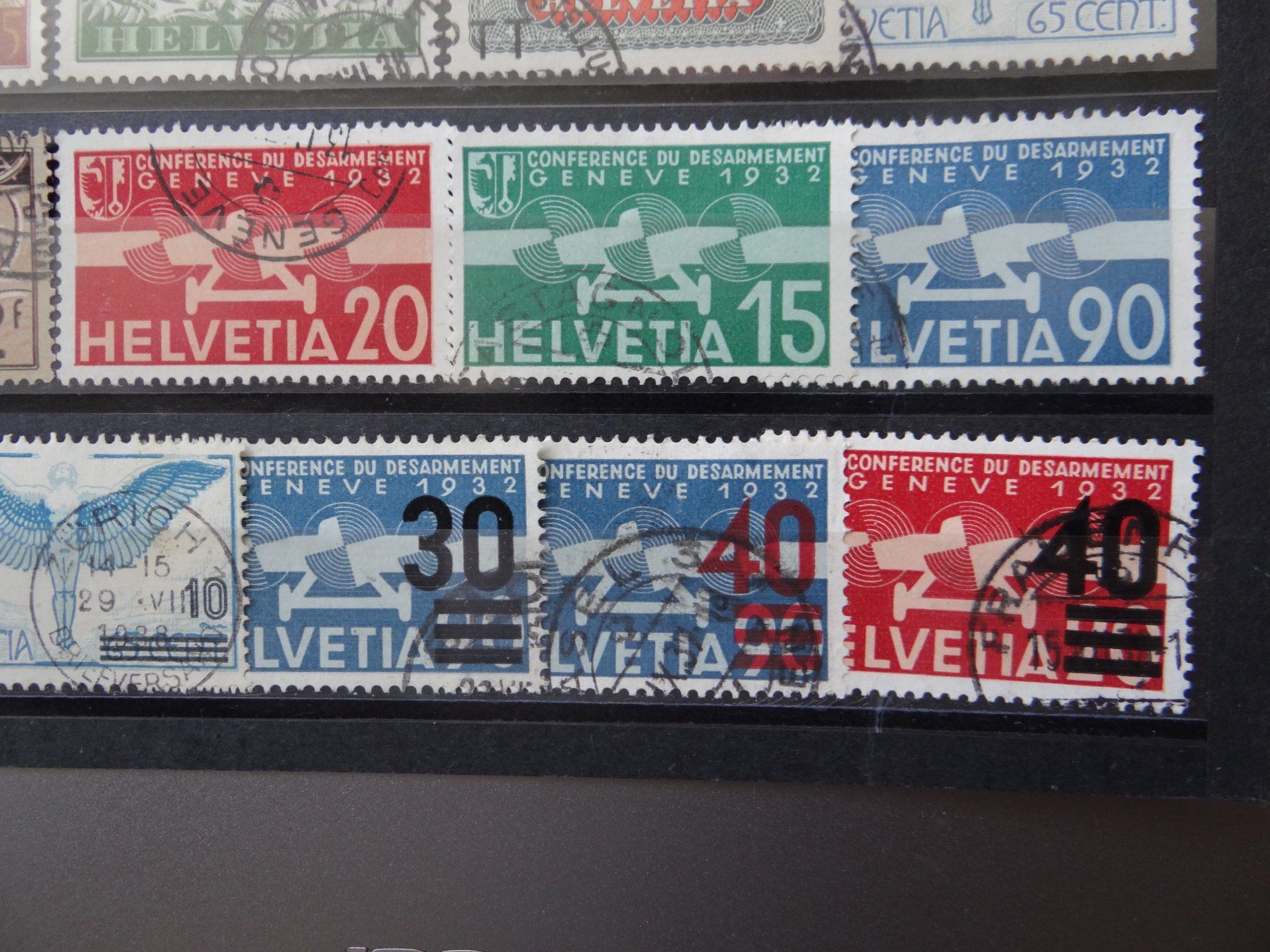 Tutti i francobolli: Tolles Lot Flugpost gestempelt ab CHF 1.-- – Usato da Kriens venduto da Na4 4