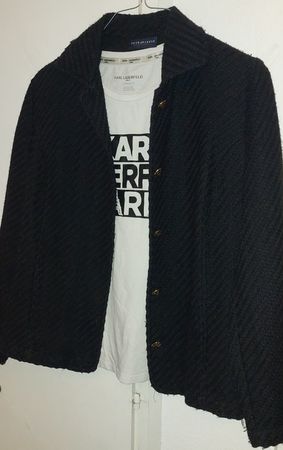 LOT KARL LAGERFELD T-SHIRT + JACQUETTE OFFERTE